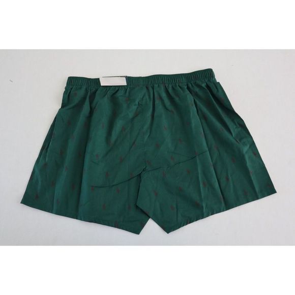 Polo Ralph Lauren R382RL Men's Sz XL Green Allover Pony Print Classic Fit Boxers - Picture 2 of 5